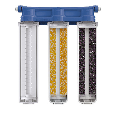 Фильтр для воды Барьер Эксперт Слим Жесткость трехступенчатый 5 мкм