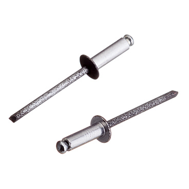 Заклепка вытяжная 4,0x12 мм алюминий/сталь серая RAL 7024 (100 шт.)