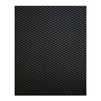 Коврик универсальный грязезащитный ЭВА Ромбы 120х68 см черный