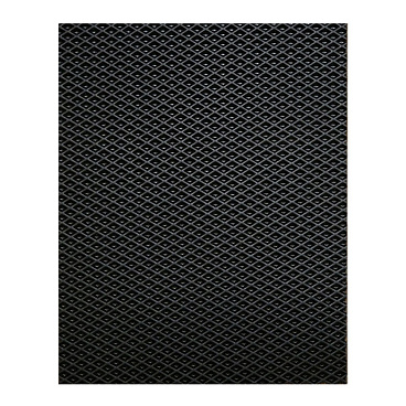 Коврик универсальный грязезащитный ЭВА Ромбы 120х68 см черный