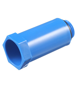 Заглушка полипропиленовая Valtec 1/2 НР(ш) красная/синяя (2 шт.) (VTp.792.M.04)