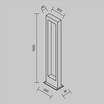 Ландшафтный светильник Outdoor O425FL-L10GF