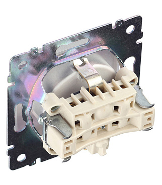 Розетка Legrand Valena встраиваемая алюминий (694342)