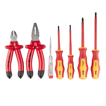 Набор диэлектрического инструмента 1000 В КВТ НИИ-09 (63995)