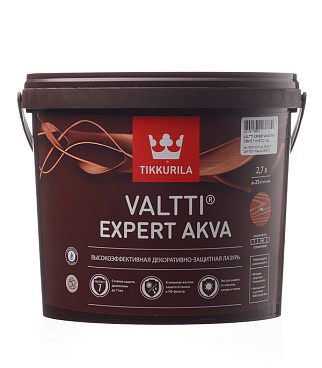 Антисептик Tikkurila/Tikkivala Valtti Expert Akva декоративный для дерева тик 2,7 л