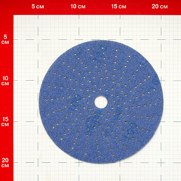 Диск шлифовальный Sunmight Ceramic d150 мм P100 на липучку пленочная основа (5 шт.)