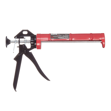 Пистолет для герметика стальной полукорпусной 310 мл Hesler