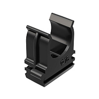 Крепеж-клипса для труб 16 мм Greenel черная (100 шт.) (GE50140-05)