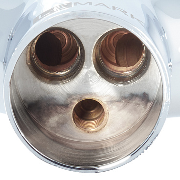 Смеситель для раковины Lemark Plus Spirit хром двухвентильный с поворотным изливом (LM1907C)