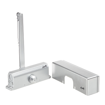 Доводчик дверной Lavelly (45-65 кг) серебро