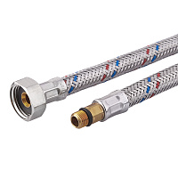 Подводка гибкая для смесителя Stout 1/2 ВР(г) х М10 штуцер 18 мм 40 см (SHF 0025 181015)