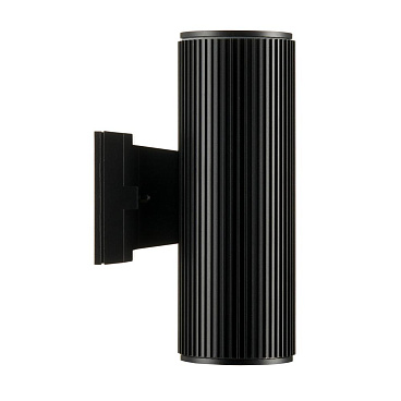 Светильник садово-парковый настенный Maytoni Rando черный E27 60 Вт IP54 (O419WL-02B)
