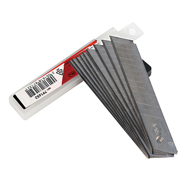Лезвие для ножа 18 мм прямое (10 шт.)