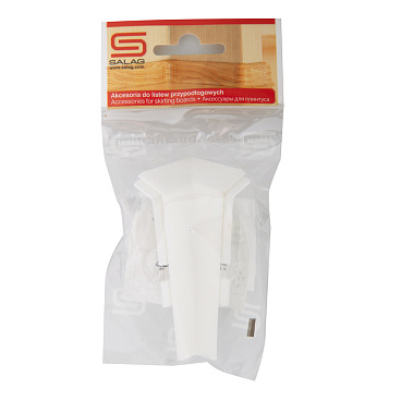 Угол внутренний Salag NG 80 мм белый (1 шт.)