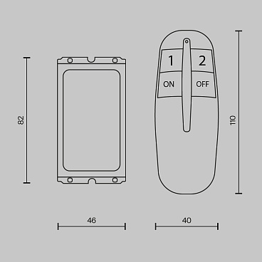 Пульт для управления освещением Lighting control MRC002B