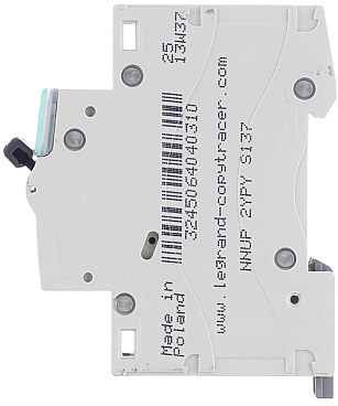 Автоматический выключатель модульный Legrand TX3 1P 32А тип C 6 кА 230/400 В (404031)