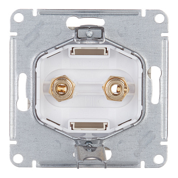 Розетка аудио Systeme Electric AtlasDesign встраиваемая бежевая (ATN000287)