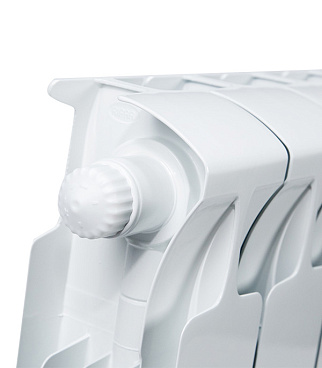 Радиатор биметаллический Rifar Monolit Ventil MVR 500 мм 10 секций 3/4 нижнее правое подключение белый