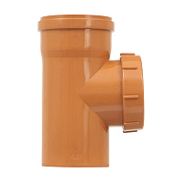 Ревизия Lammin d110 мм пластиковая для наружной канализации