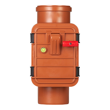 Клапан обратный Ostendorf KG d110 мм пластиковый для наружной канализации (908002)