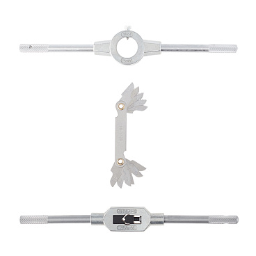 Набор плашек и метчиков Практика (779-462) (17 шт.)