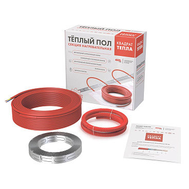 Теплый пол кабельный СТН Квадрат тепла КС-2000-111 10-13,35 кв.м 2000 Вт 111 м