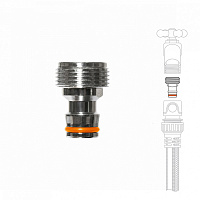 Адаптер 3/4 для крана Daewoo металлический (DWC 5919)