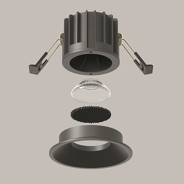 Встраиваемый светильник Technical DL058-12W3K-B