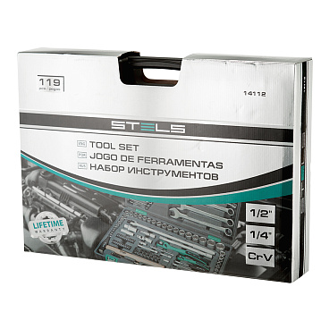 Набор инструментов универсальный Stels (14112) (119 шт.)