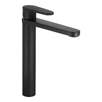 Смеситель для раковины высокий Corsa Deco FX однорычажный черный (FBFXLB)