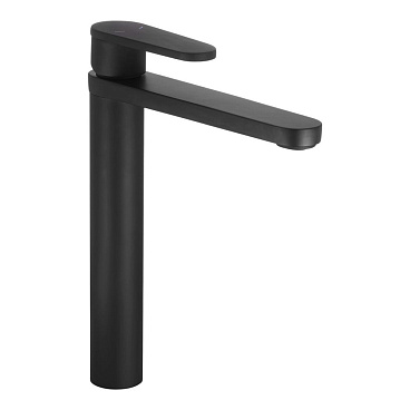 Смеситель для раковины высокий Corsa Deco FX однорычажный черный (FBFXLB)