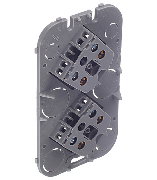 Розетка Legrand Quteo накладная дерево (782281)