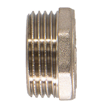 Заглушка 1 1/4 НР(ш) латунная