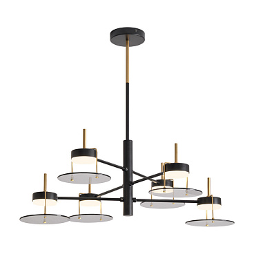 Люстра подвесная Freya Moon GX53 42 Вт 25 кв.м (FR5513PL-06BBZ1)