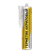 Герметик акриловый универсальный белый 260 мл