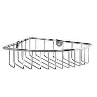 Полка для ванной Milardo угловая 190х52х190 мм нержавеющая сталь хром (105WC00M44)