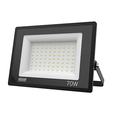 Прожектор светодиодный Gauss Elementary ДО-70 6500К 70 Вт IP65 черный