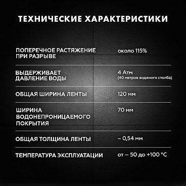 Лента гидроизоляционная Церезит CL 152 12 см 10 м