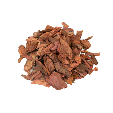 Кора Колос сибирской лиственницы фракция 10-50 мм 60 л коричневая