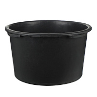 Контейнер строительный пластиковый Дельта круглый ударопрочный и морозостойкий 60 л