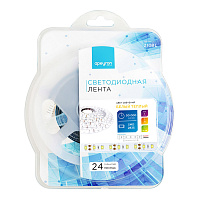 Лента светодиодная SMD 2835 3000К 12 В 14,4 Вт/м 3 м IP20 Apeyron (210BL)