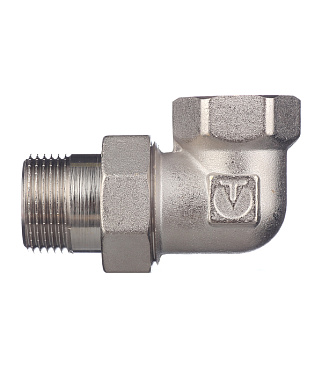 Американка угловая Valtec 1 ВР(г) х 1 НР(ш) латунная (VTr.098.N.0006)