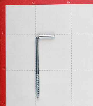 Шуруп с Г-образным крюком 6,0x90 мм