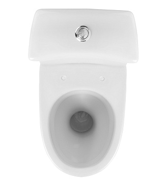 Унитаз-компакт Santeri Вест с косым выпуском с сиденьем пластик белый (1.P201.8.S00.00B.F)