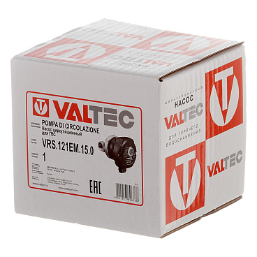 Циркуляционный насос для систем отопления Valtec VRS12/1EM DN12 подъем 1,6 м 80 мм (VRS.121EM.15.0)