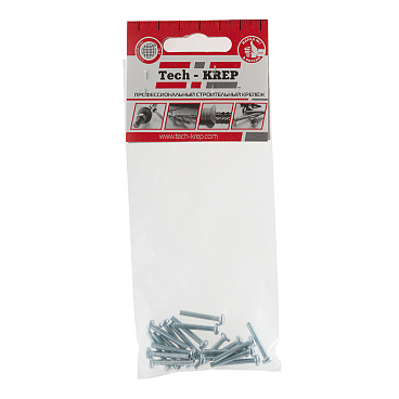 Винт оцинкованный M3x20 мм DIN 7985 полукруглая головка (20 шт.)