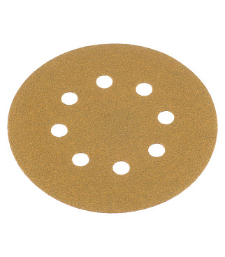 Диск шлифовальный Starcke d125 мм P80 на липучку перфорированный (5 шт.)