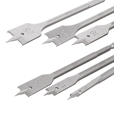 Набор сверл по дереву перьевых КМ 10-25 мм (6 шт.) (966057)