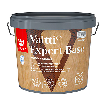 Антисептик Tikkurila/Tikkivala Valtti Expert Base грунтовочный для дерева бесцветный 2,7 л