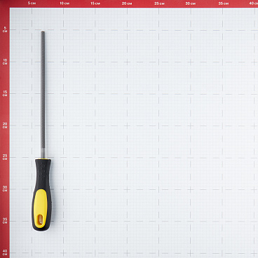 Напильник круглый Stayer 200 мм двухкомпонентная рукоятка